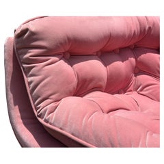 Mid-Century Pink Scoop Lounge Chair by Adrian Pearsall