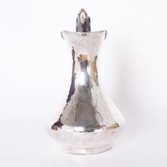 Mid Century Pitcher with Parrot