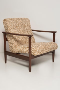 Mid-Century Pixel Leopard Armchair, GFM 142, Edmund Homa, Europe, 1960s