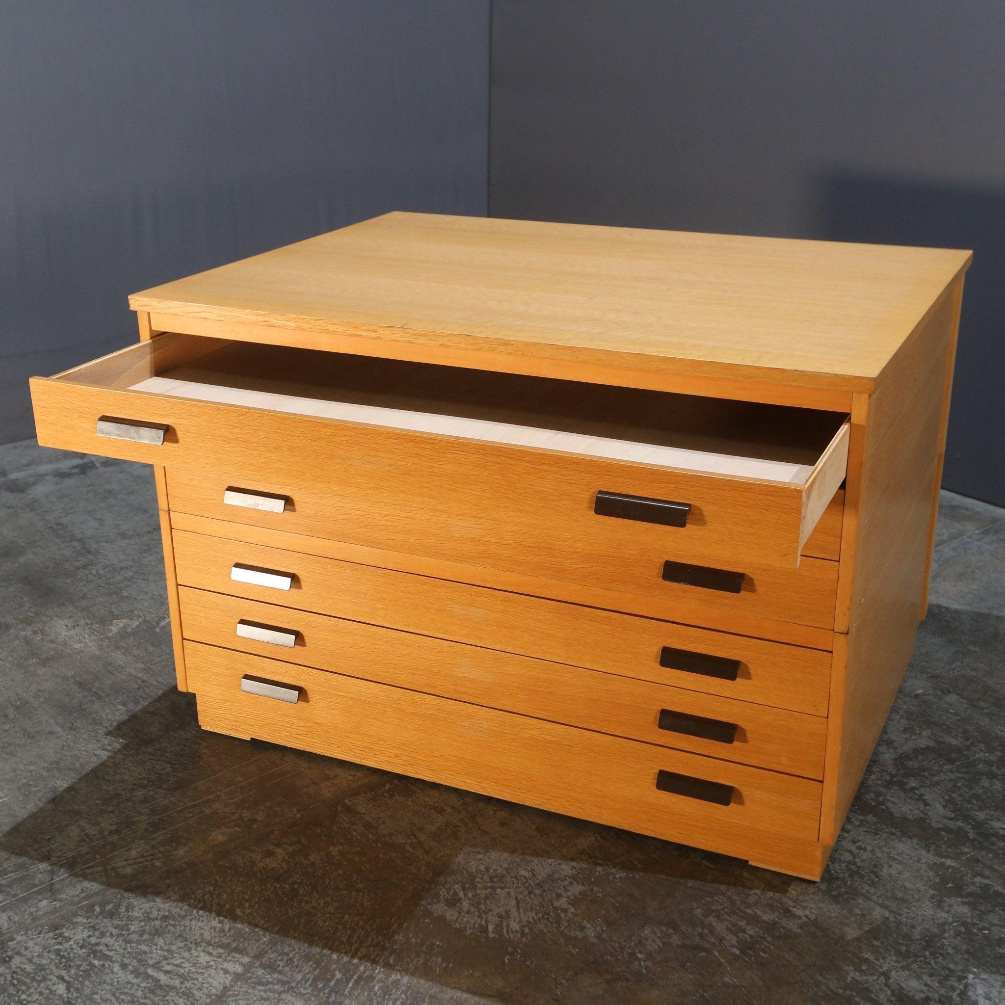 Unknown Mid-Century Plan Chest
