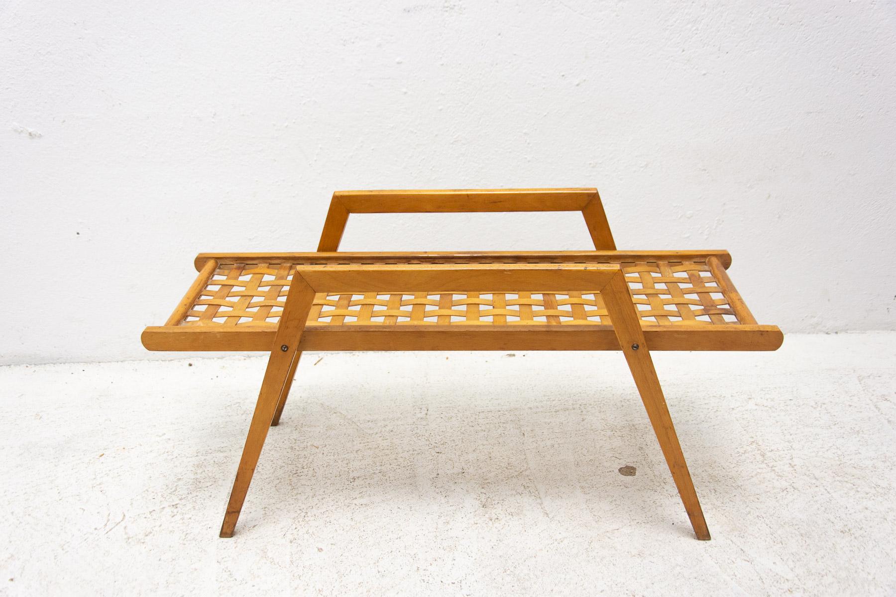 Mid-Century Plant Stand or Side Table, Czechoslovakia For Sale 6