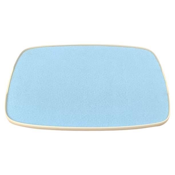 Mid-Century Plastic Blue & Pink Flip Tray, 1960s