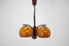 Midcentury Plastic Chandelier, 1970s