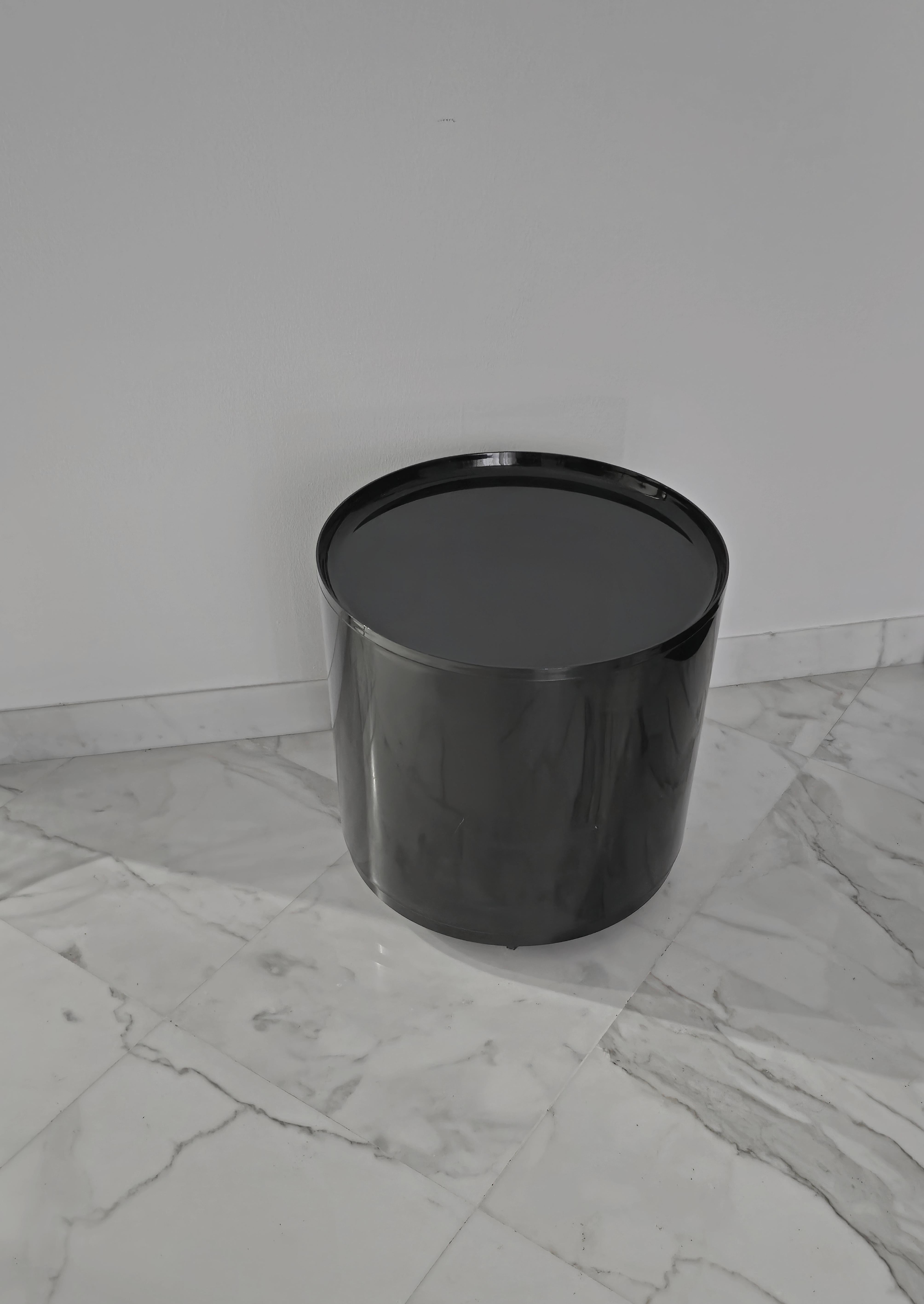 Mid-Century Plastic Trolley Bar Container Table by Marcello Siard for Longato For Sale 4