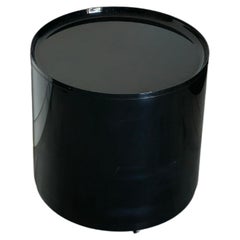 Mid-Century Plastic Trolley Bar Container Table by Marcello Siard for Longato
