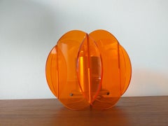 Midcentury Plexiglass Table Lamp, 1970s