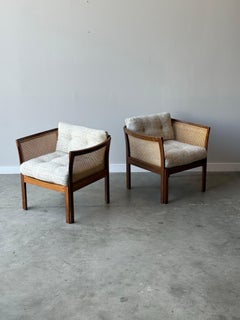 Chaises 'Plexus' du milieu du siècle par Illum Wikkelsø - une paire