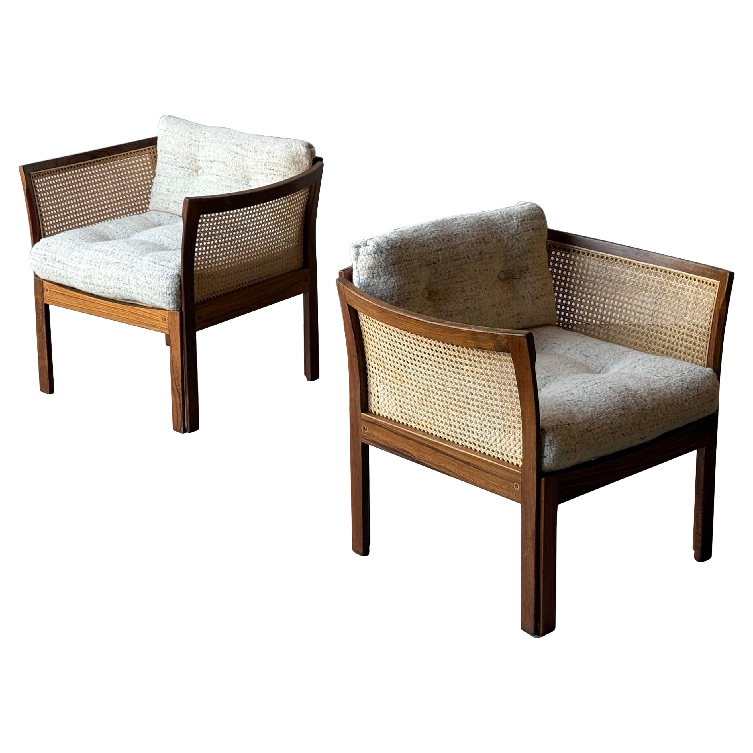 Mid-Century ‘Plexus’ Chairs by Illum Wikkelsø - a Pair
