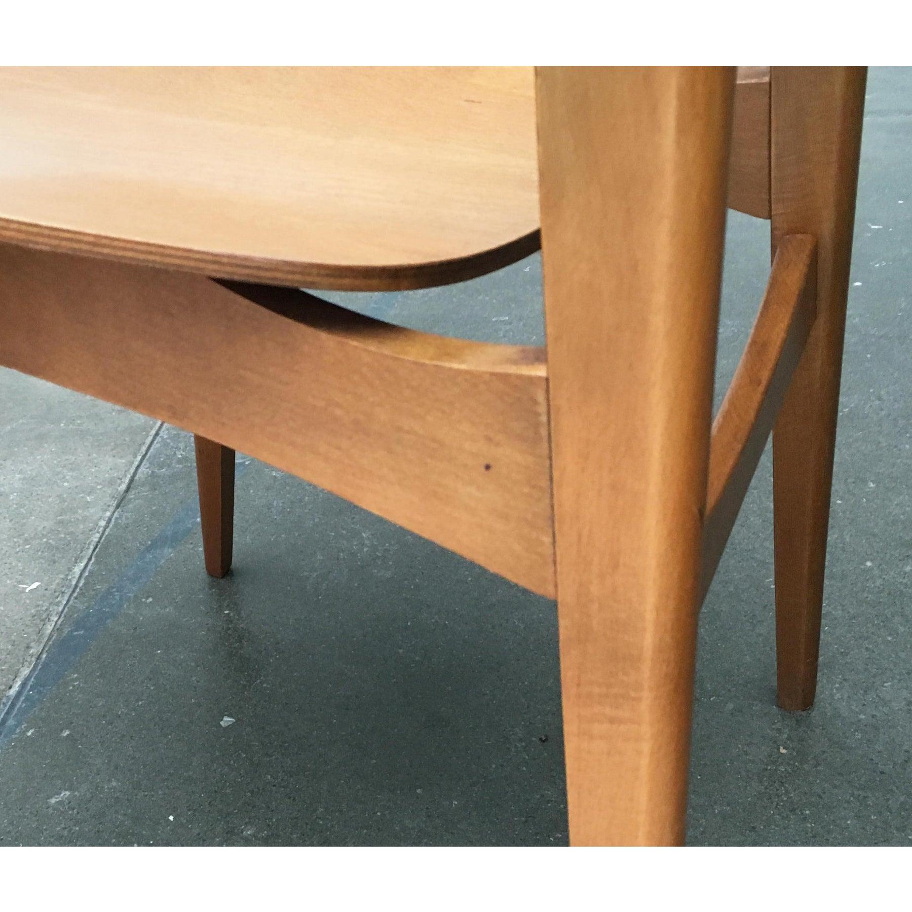 Chaise d'appoint en contreplaqué du milieu du siècle en vente 1