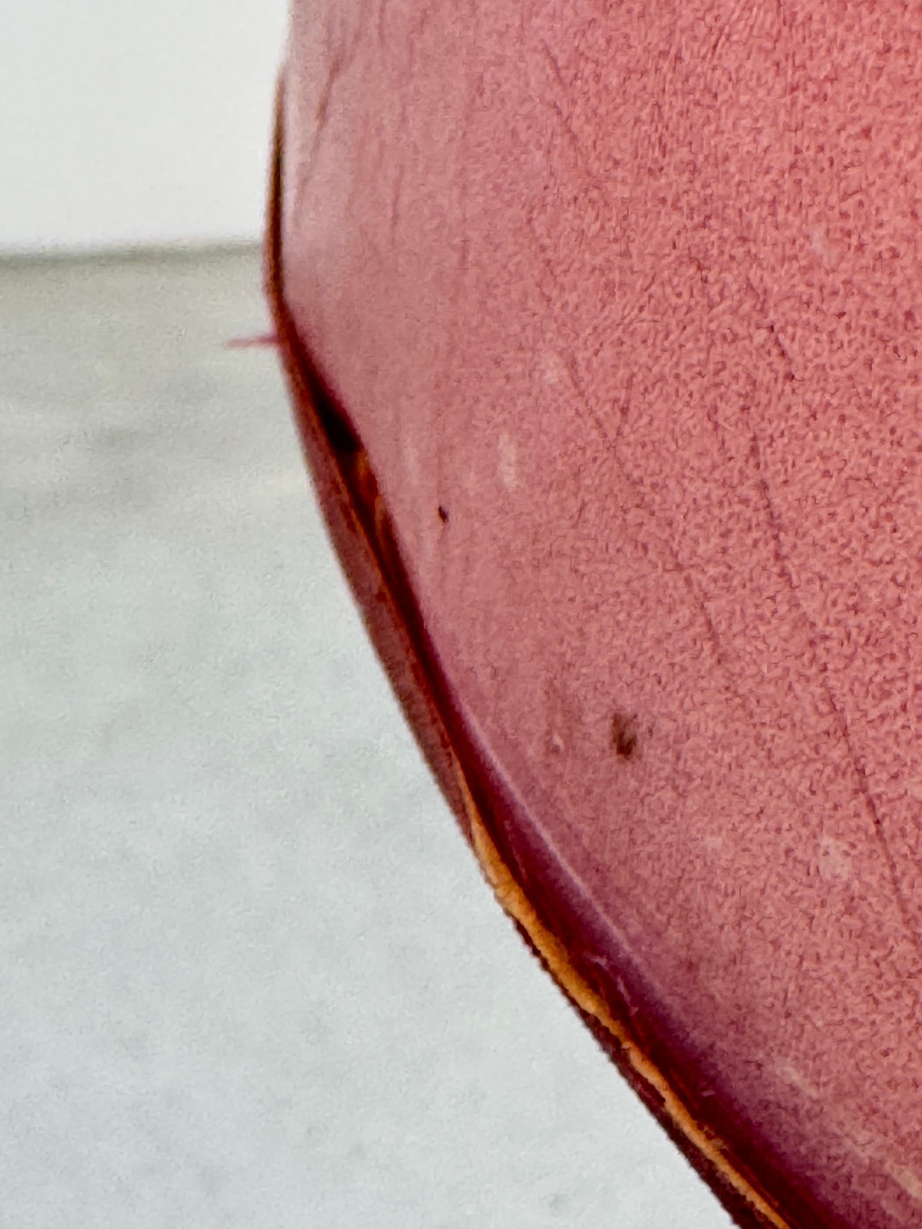 Lámpara de mesa de cerámica francesa poética de mediados de siglo con pantalla botánica original Años 60 Cerámico en venta