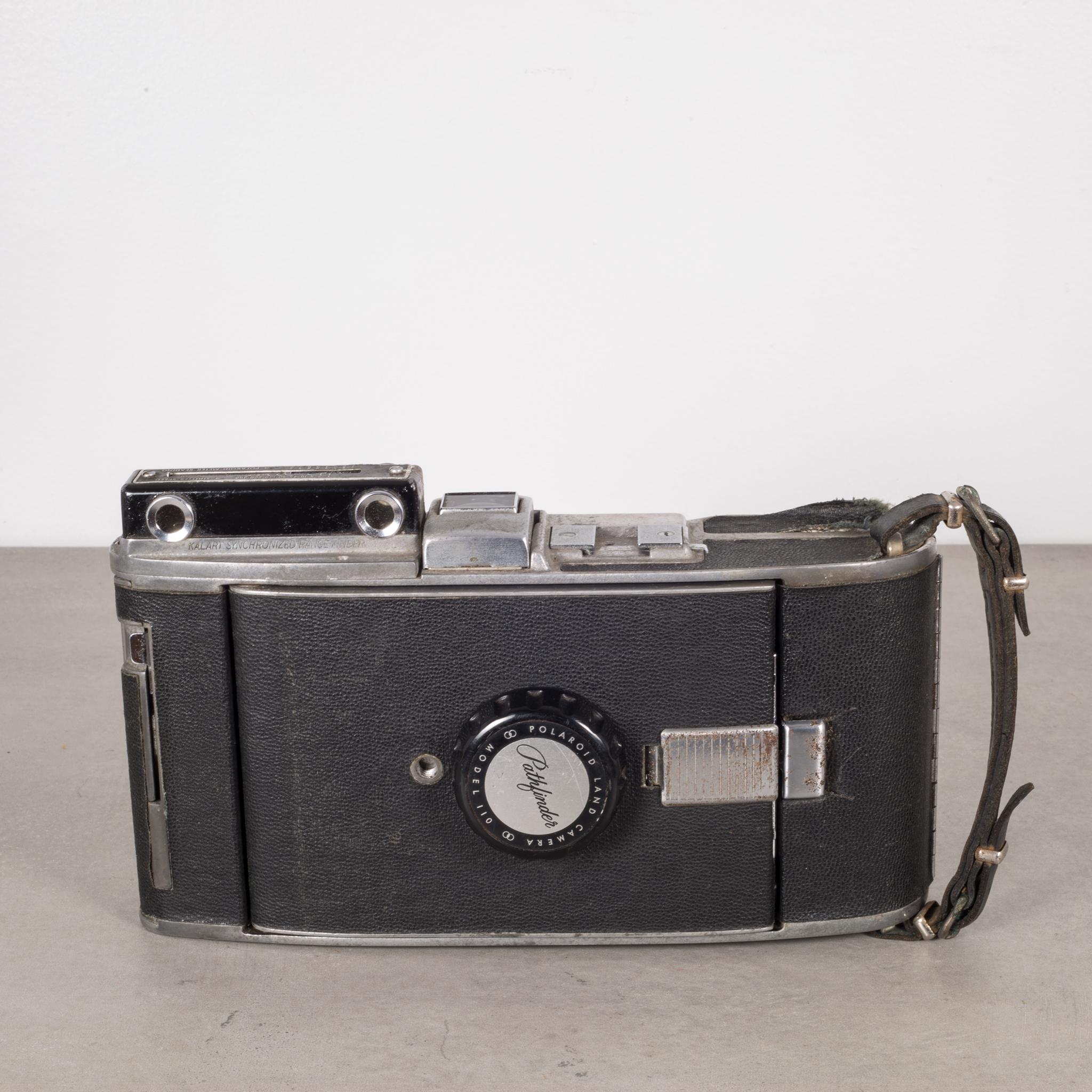 Steel Midcentury Polaroid Pathfinder Land Camera, circa 1952-1957