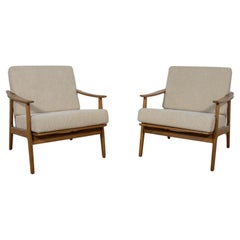  Polnische Sessel der Jahrhundertmitte Modell 5825, 1960er Jahre, 2er-Set