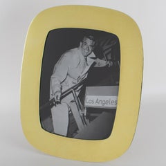 Bilderrahmen aus poliertem Messing, Mitte des Jahrhunderts, um 1970