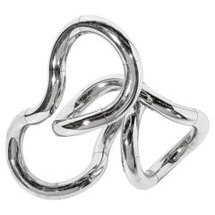 Used Mid-Century Polished Chrome Kinetic "Tangle" Sculpture by Richard X Zawitz