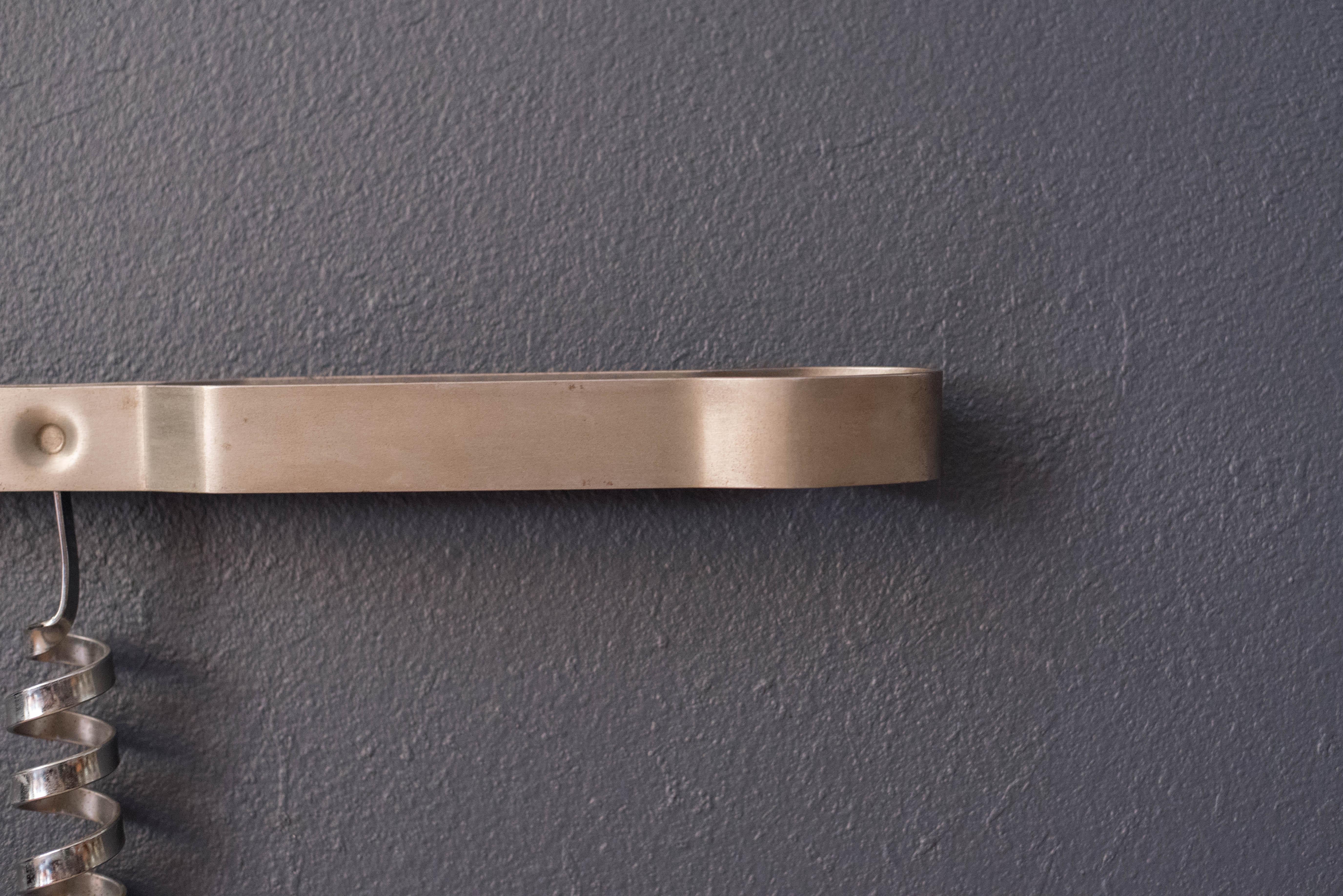 Mid Century Pop Art Curtis Jere Corkscrew Bottle Opener Sculpture In Good Condition For Sale In San Jose, CA
