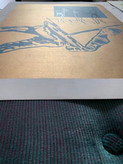 Marilyn Monroe Cupidon - Imprimé Pop Art du milieu du siècle dernier avec nœud de David Bromley, années 1990