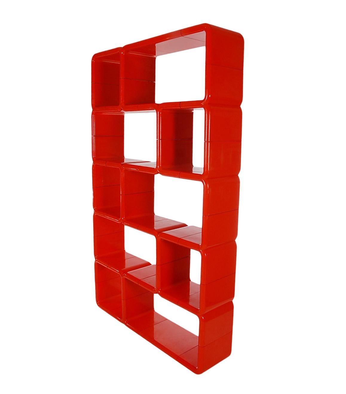American Midcentury Pop Art Plastic Umbo Shelves by Kay Leroy Ruggles for Directional