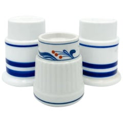 Mid-Century Porcelain Candle Holders by Dansk - Set of 3