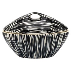 Mid century porcelain casket, Włocławek, Institute of Industrial Design, 1960s.