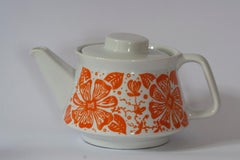 Mid Century Porcelain Small Tea Pot, Europe, 1960s