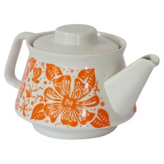 Mid Century Porcelain Small Tea Pot, Europe, 1960s