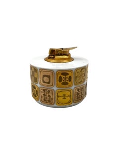 Mid-century porcelain table lighter, Bjorn Wiinblad for Rosenthal, 1970s