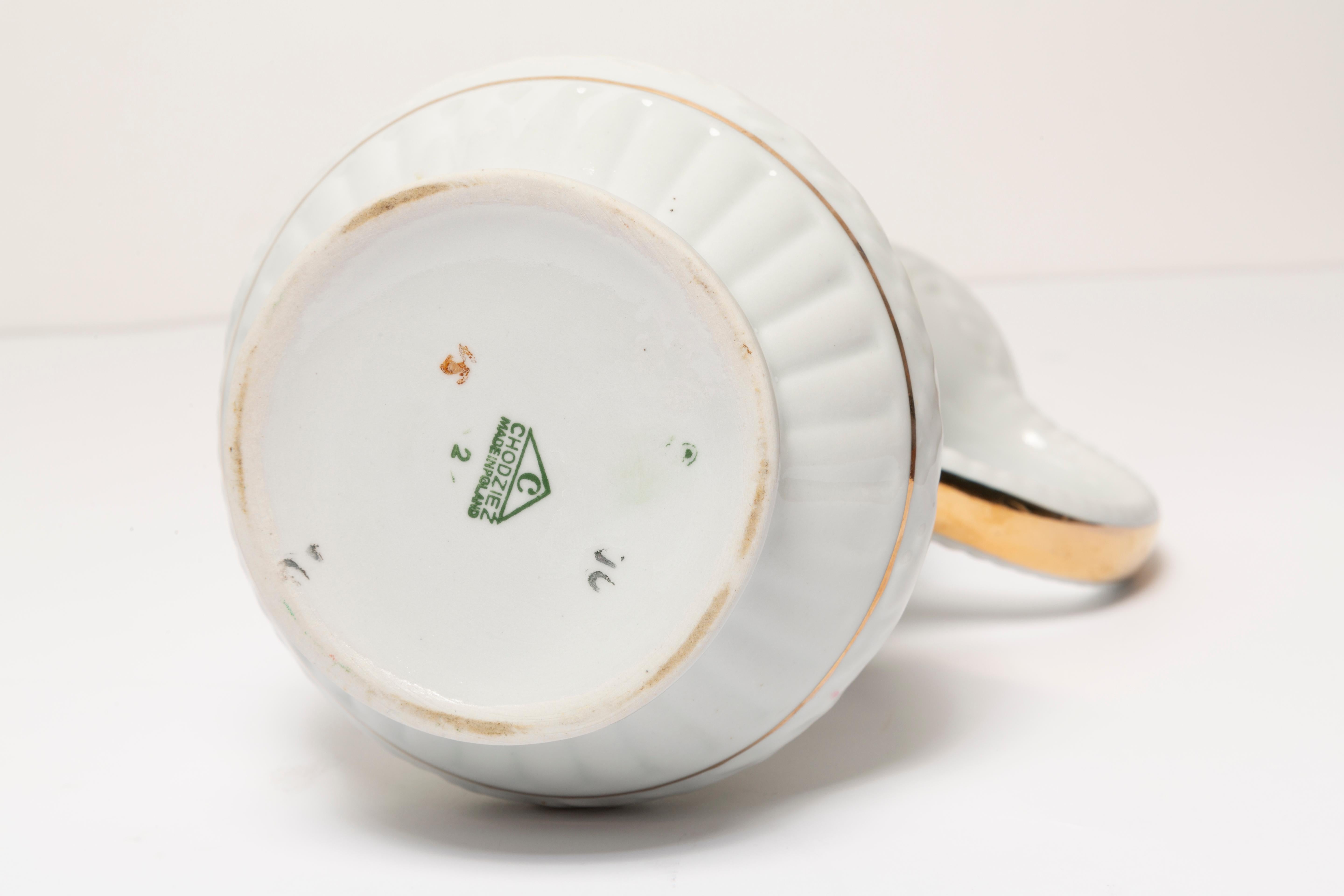 Midcentury Porcelain Tea Pot, Europe, 1960s For Sale 5