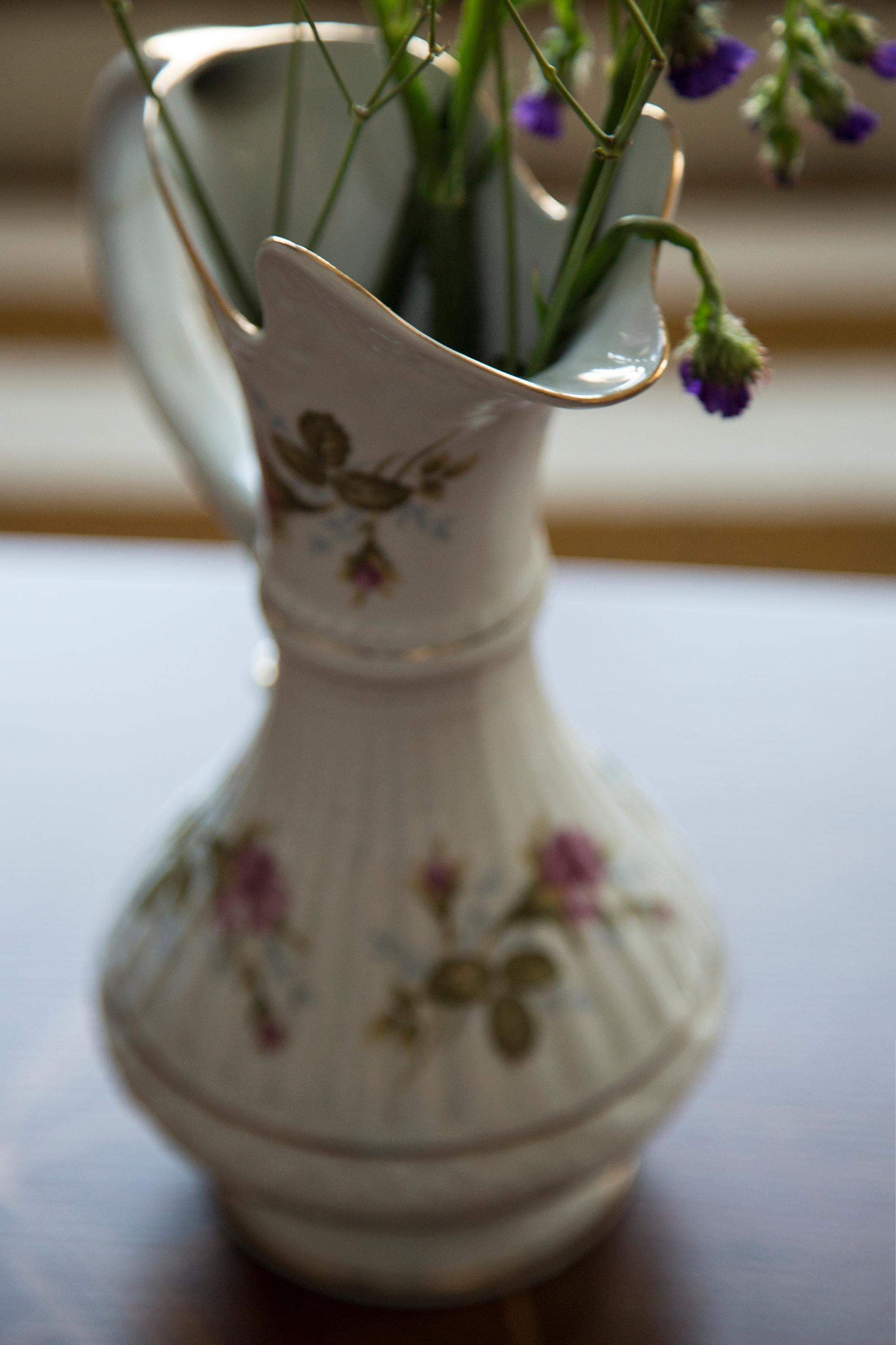 Polish Midcentury Porcelain Tea Pot, Europe, 1960s For Sale