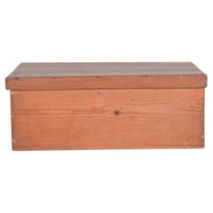 Mid-Century Portuguese Rectangular Wooden Box