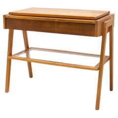 Used Mid-Century Positioning Side or TV Table, Czechoslovakia, 1960's