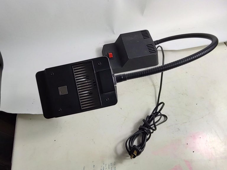 Mid Century Post Modern Gooseneck Fully Flexible Desk Lamp by Electrix ...