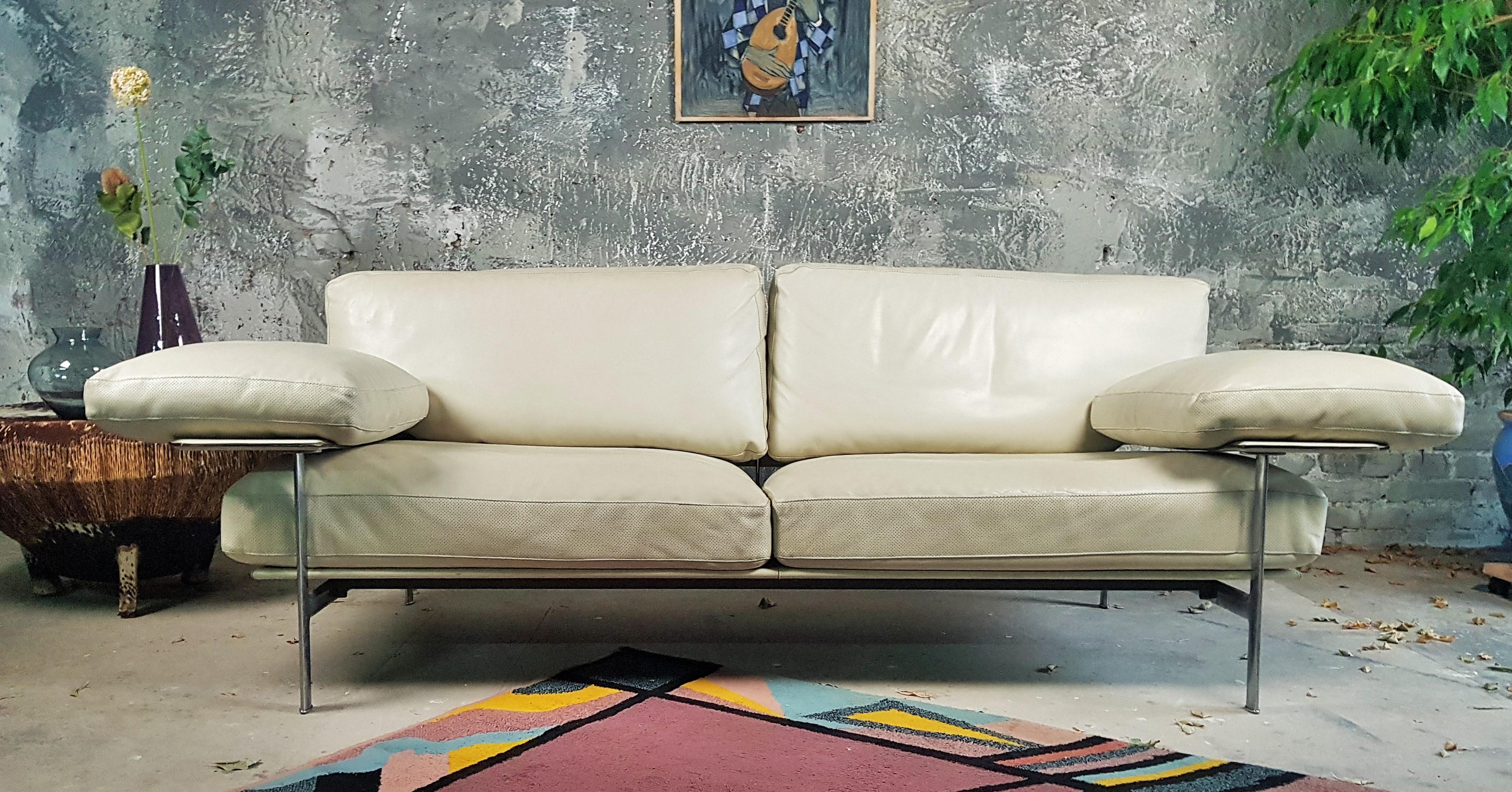 Postmodernes Sofa aus der Mitte des Jahrhunderts von Antonio Citterio Paolo Nava, B&B Italia, 1980 4
