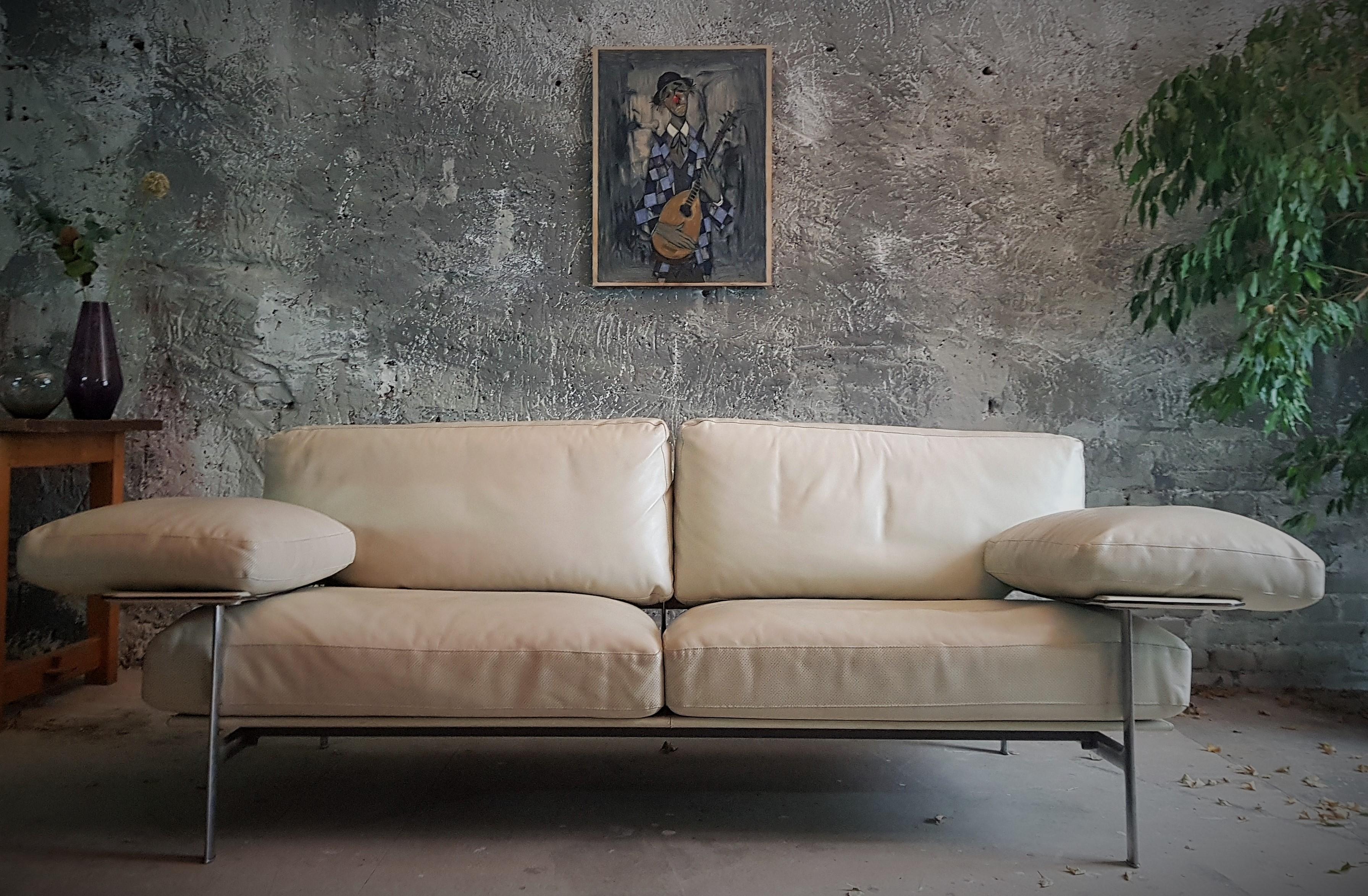 Mid-Century Post-Modern Sofa Antonio Citterio Paolo Nava, B&B Italia, 1980 6