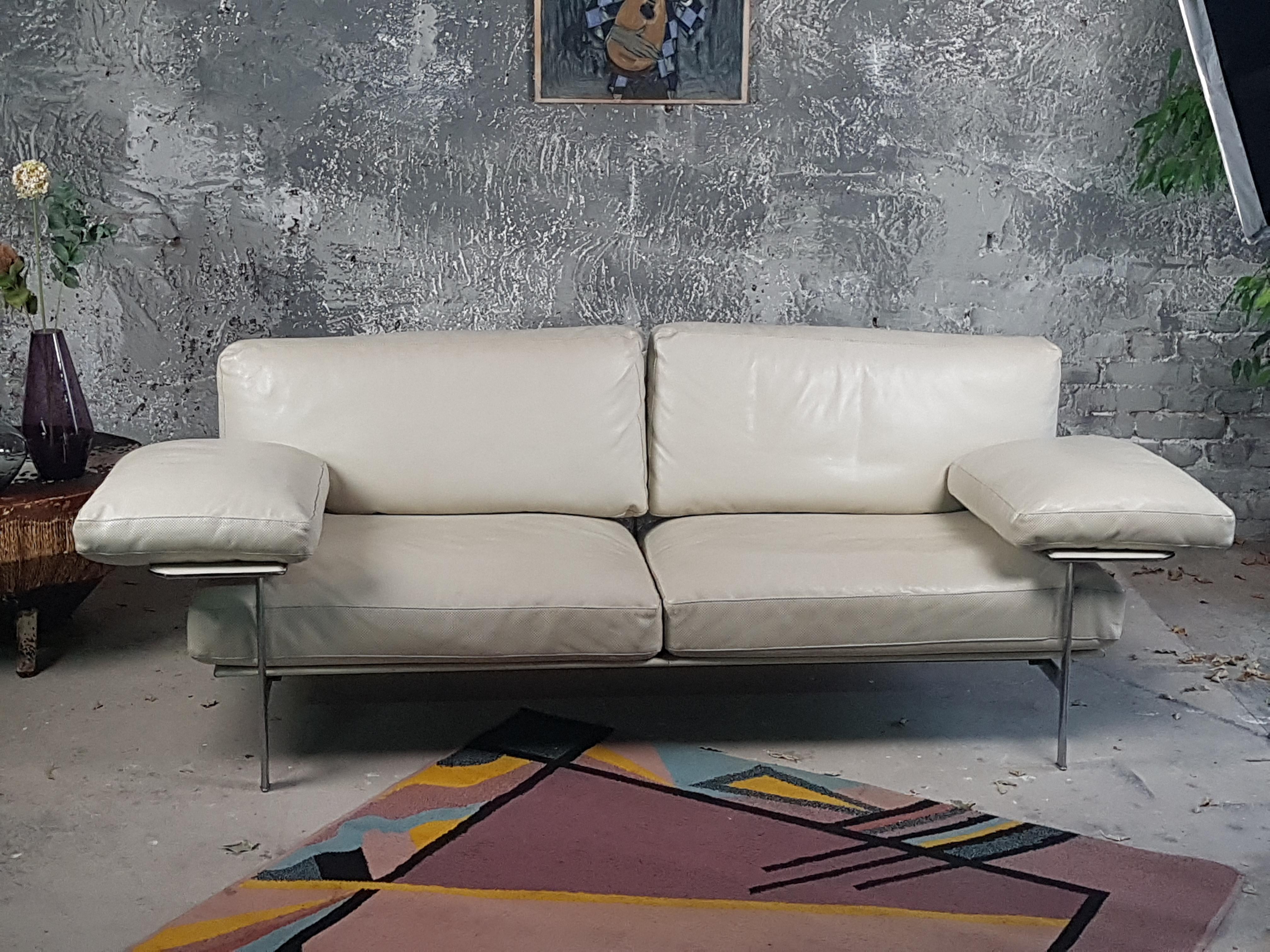 Mid-Century Post-Modern Sofa Antonio Citterio Paolo Nava, B&B Italia, 1980 In Good Condition In Saarbruecken, DE
