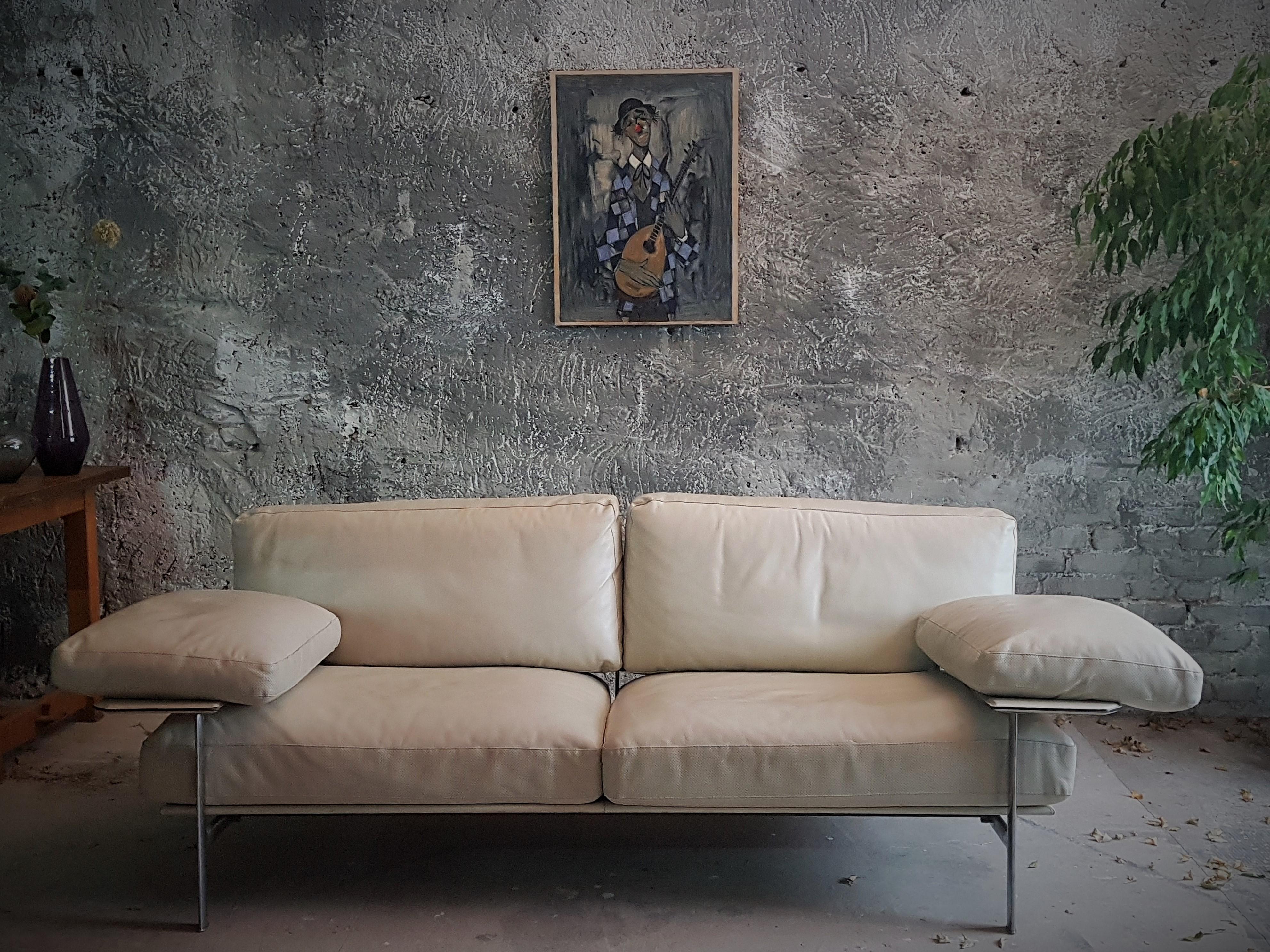 Mid-Century Post-Modern Sofa Antonio Citterio Paolo Nava, B&B Italia, 1980 3