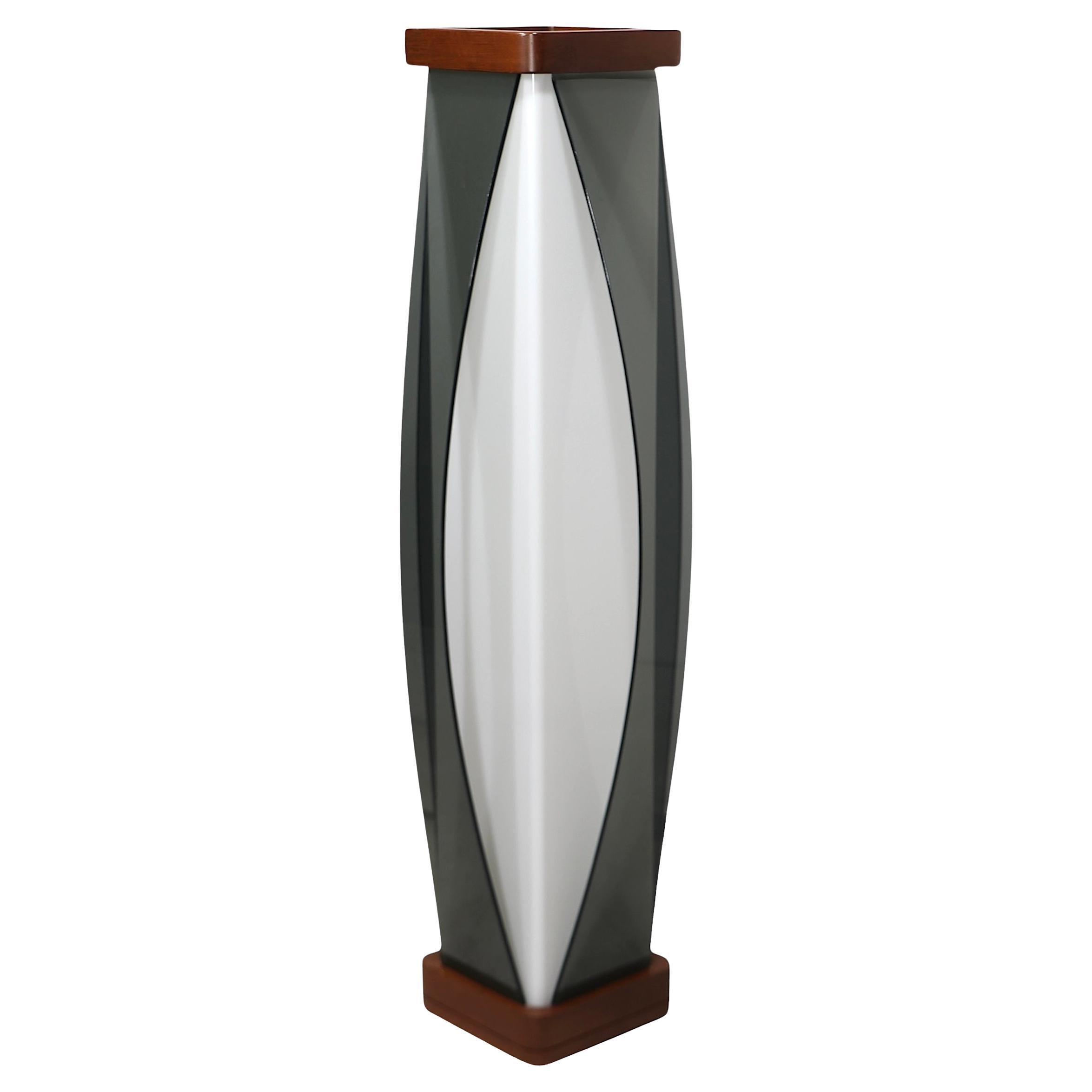Mid Century Post  Modern Tótem Form Table Lamp by Adrian Pearsall for Modeline