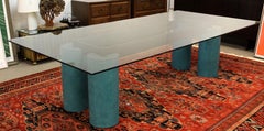 Midcentury Postmodern Vignelli Serenissimo Cassina Dining Table, 1970s, Italy