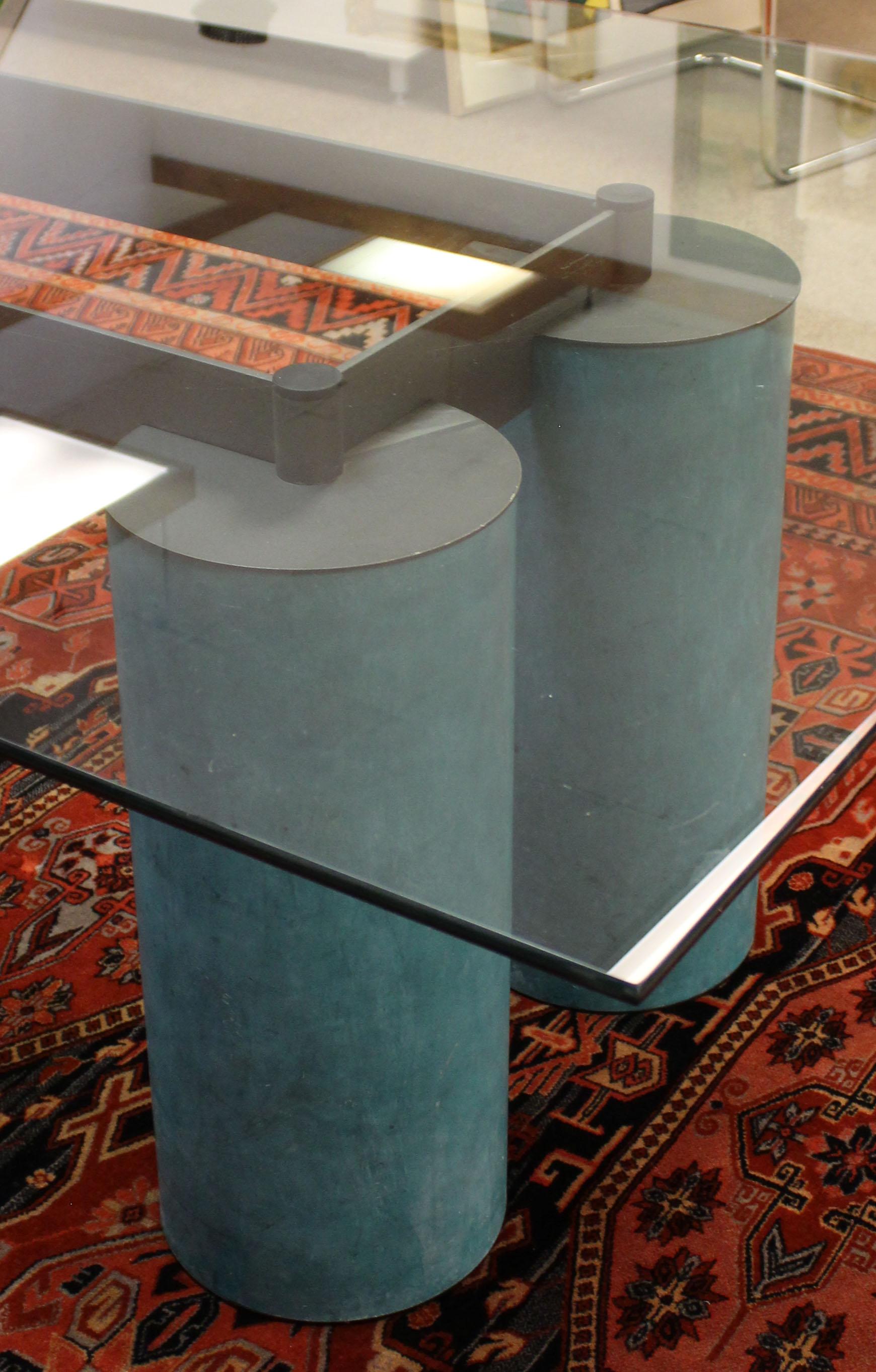 Italian Midcentury Postmodern Vignelli Serenissimo Cassina Dining Table, 1970s, Italy