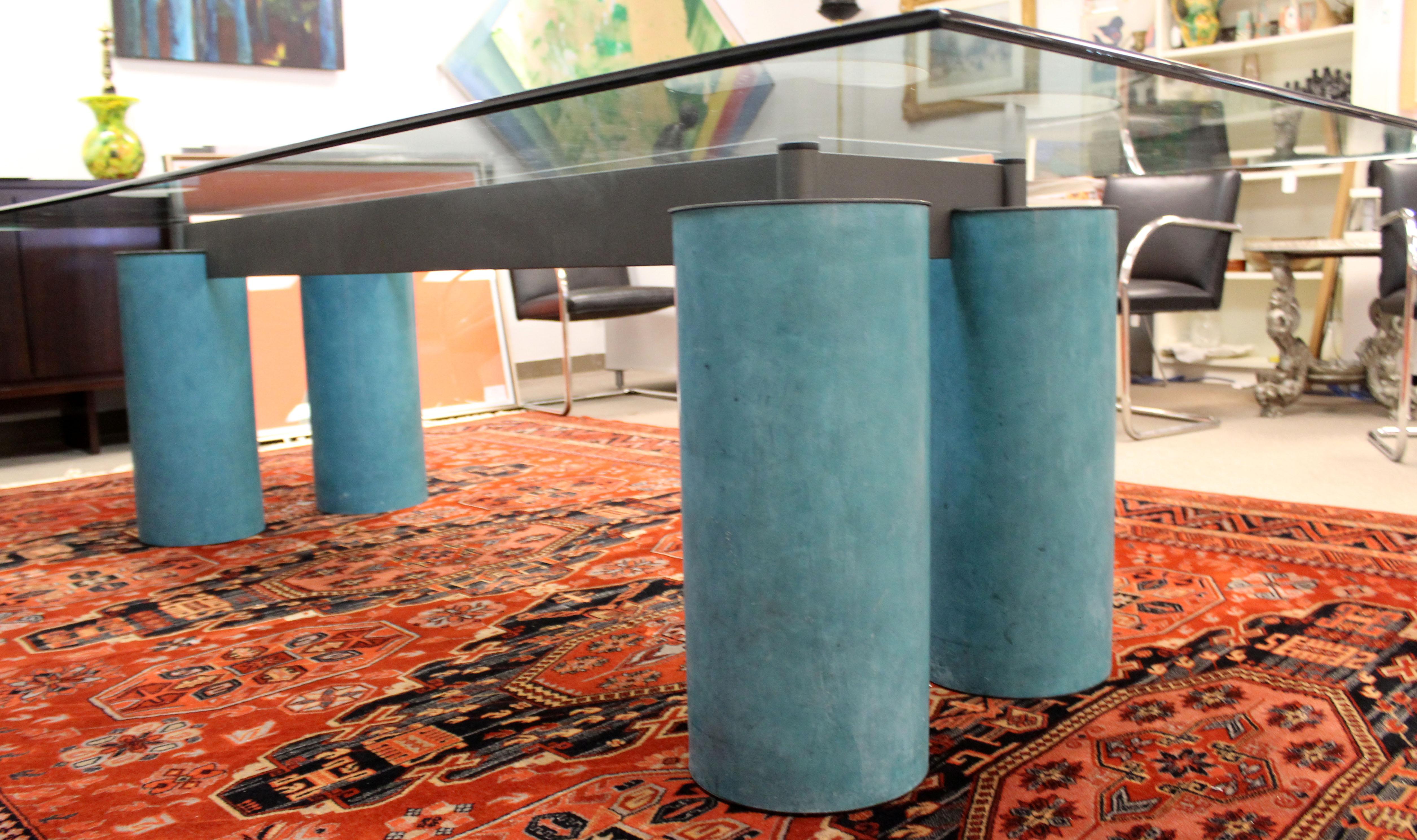 Midcentury Postmodern Vignelli Serenissimo Cassina Dining Table, 1970s, Italy In Good Condition In Keego Harbor, MI
