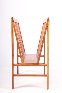 Mid-Century Poster Display in Oregon Pine, Made in Denmark, 1960s