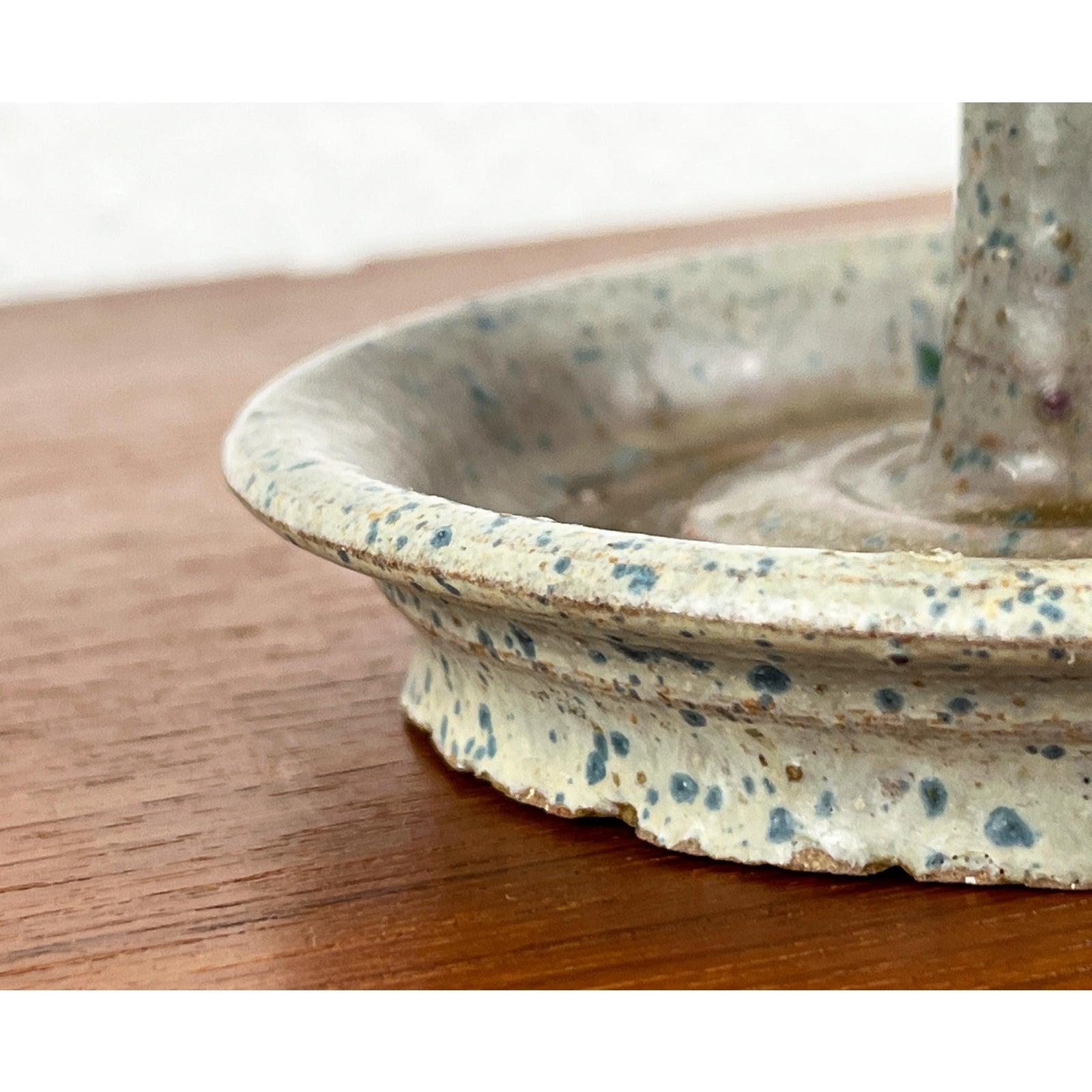 Portacandele in ceramica di metà secolo, anni '60 in vendita 6