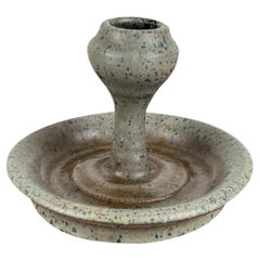 Mid-Century Pottery Candleholder, 1960s