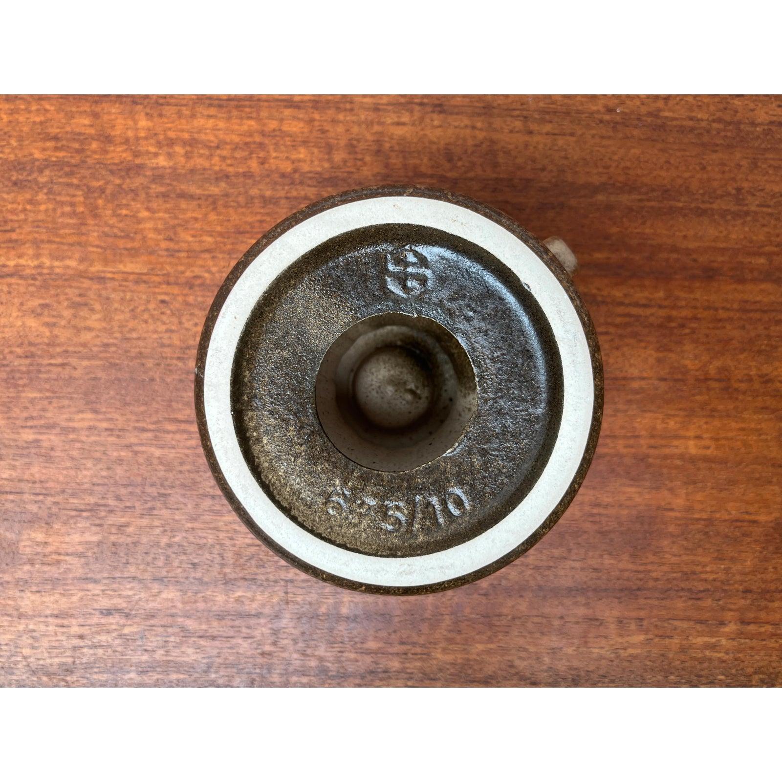 Mid-Century Pottery Candleholder from Steuler, WGP West German, 1960s For Sale 6