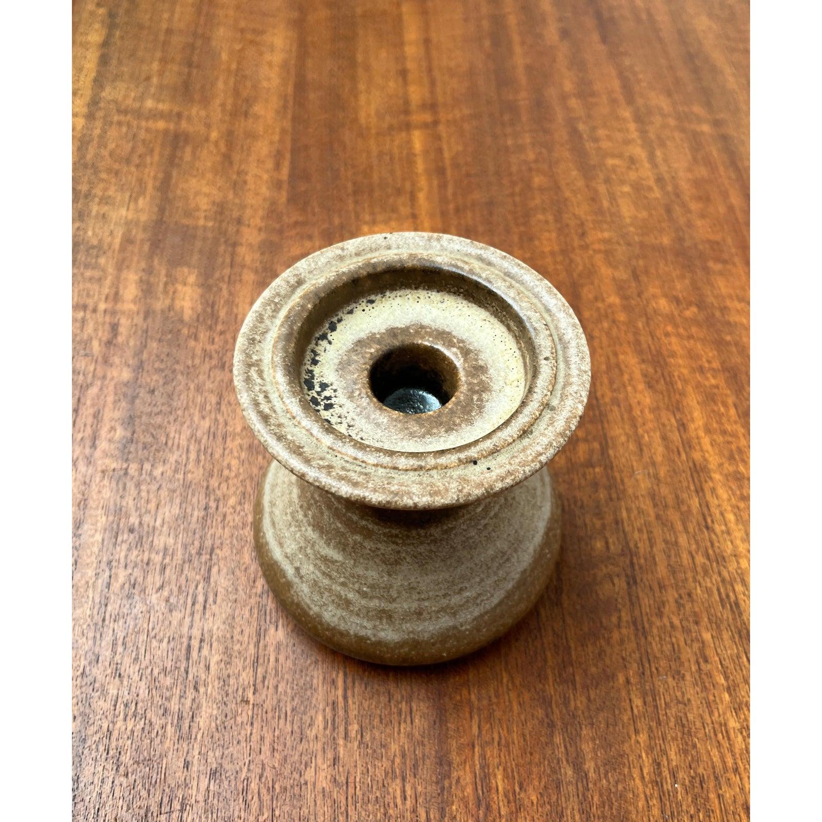 Ceramic Mid-Century Pottery Candleholder from Steuler, WGP West German, 1960s For Sale