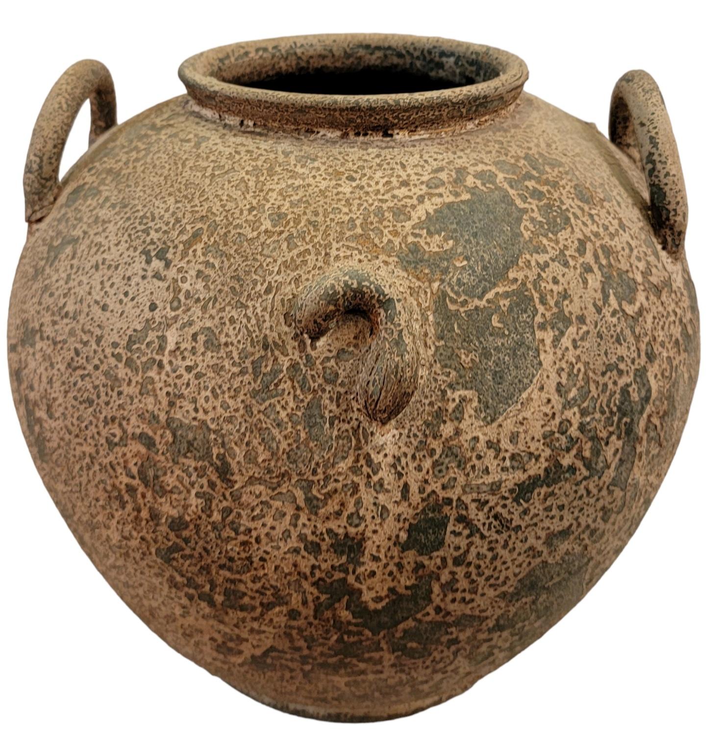 Mid century Pottery Elephant Vase 3