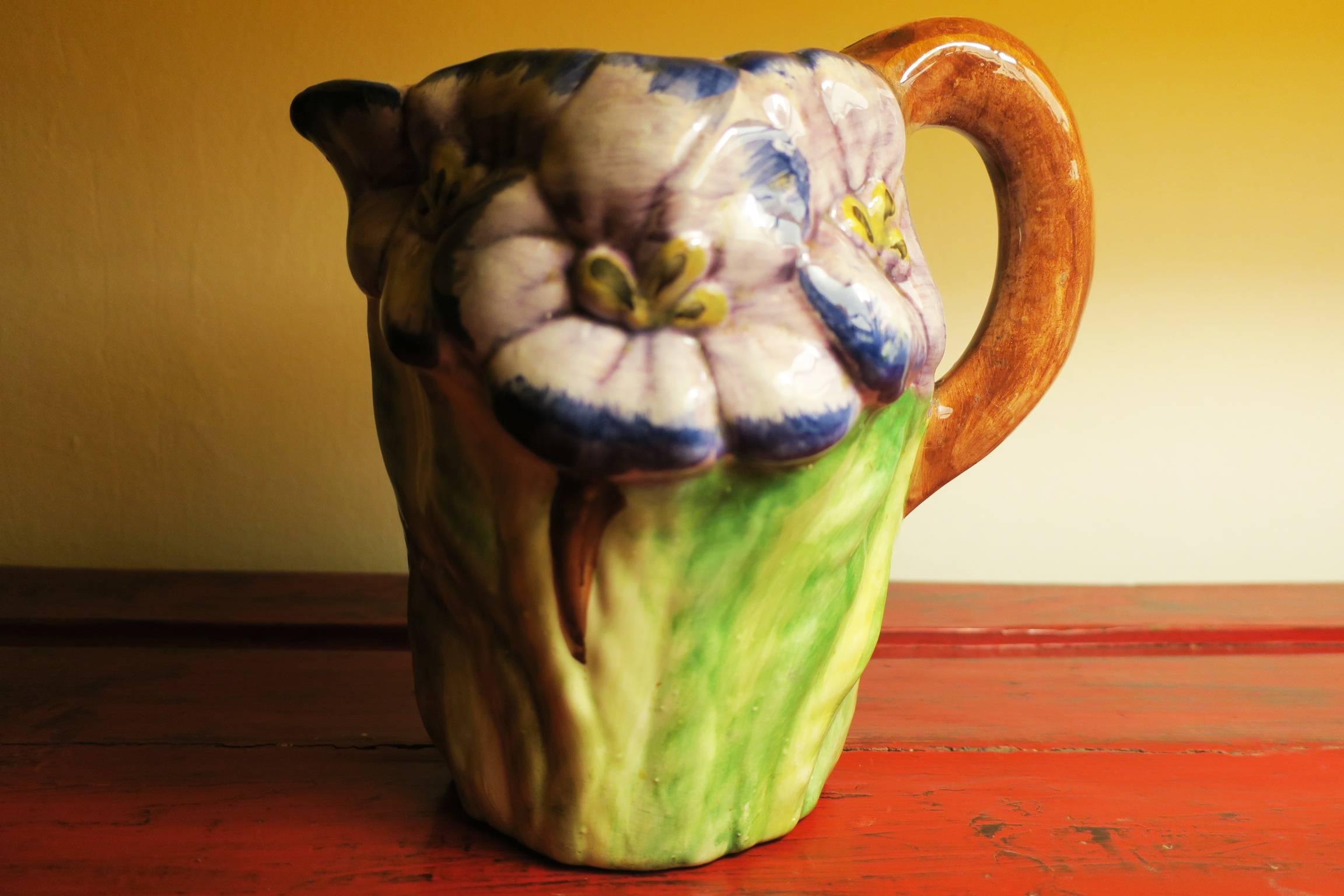 Midcentury Pottery Jug (Moderne der Mitte des Jahrhunderts) im Angebot