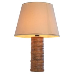 Mid-Century Pottery Table Lamp by Mobach