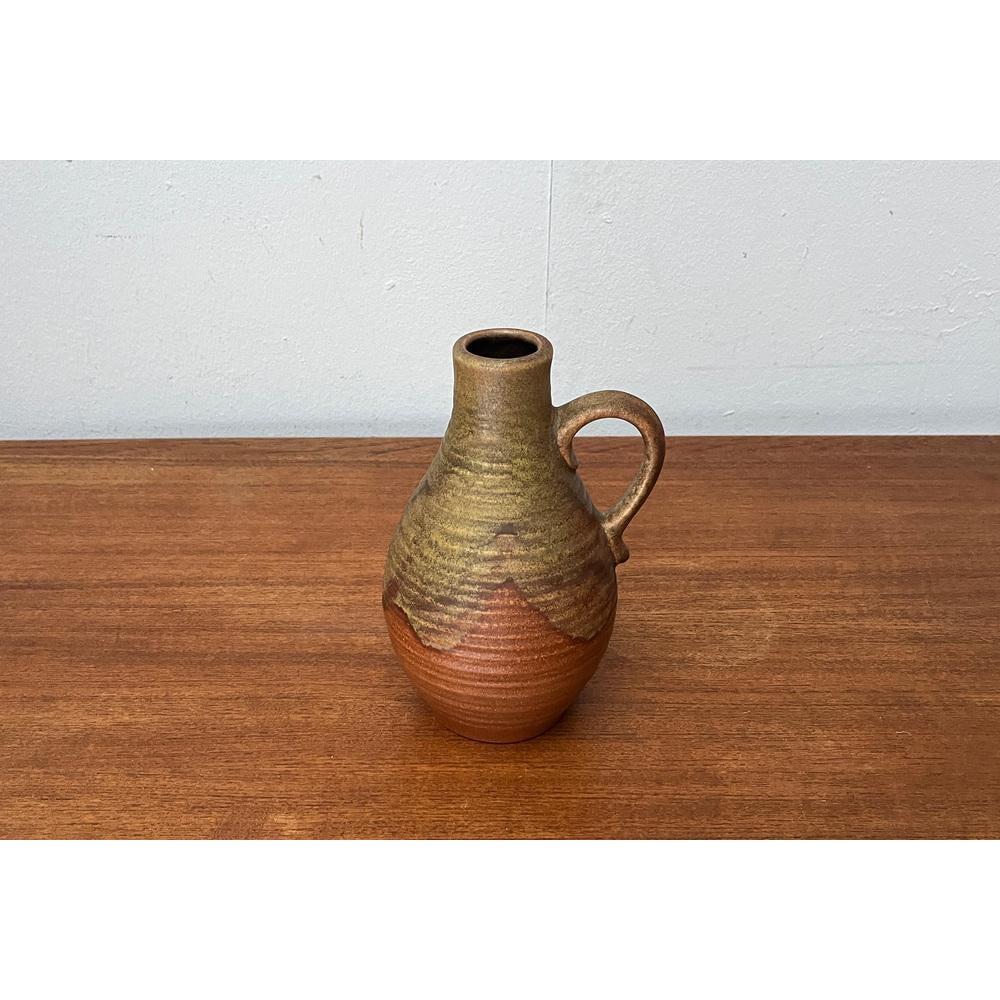Mid-Century Pottery WGP Brutalist Carafe Vase from Dümler & Breiden, 1960s In Excellent Condition For Sale In Hamburg, DE