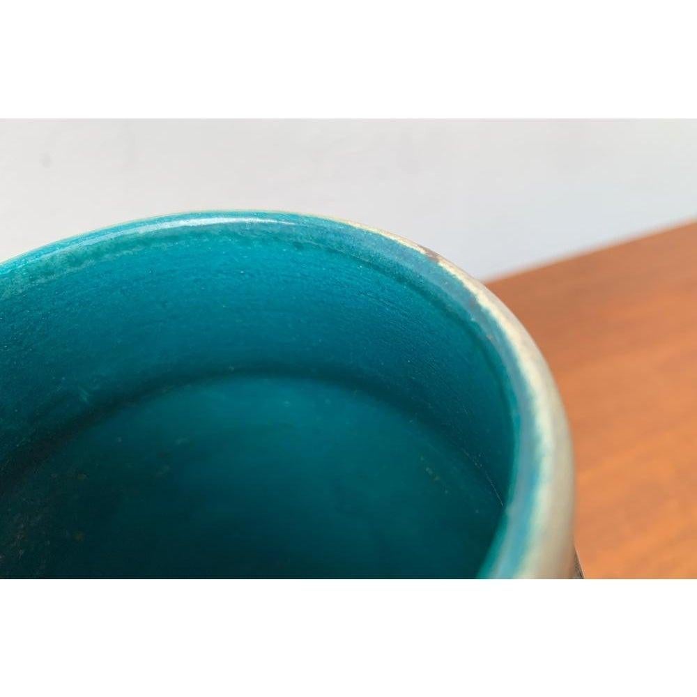 Vaso in ceramica WGP Fat Lava di Scheurich, anni '60, metà secolo in vendita 3