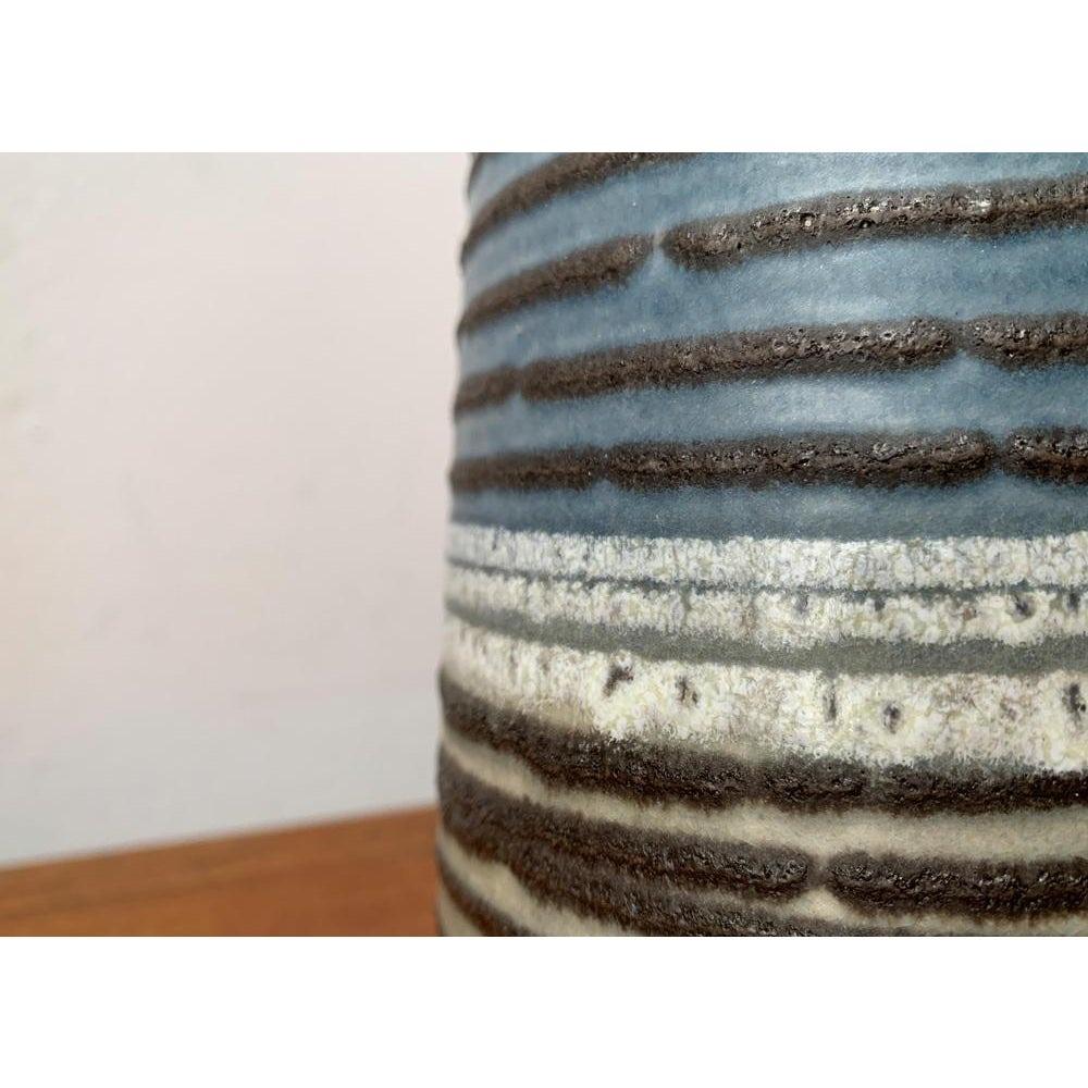 Mid-Century moderno Vaso in ceramica WGP Fat Lava di Scheurich, anni '60, metà secolo in vendita